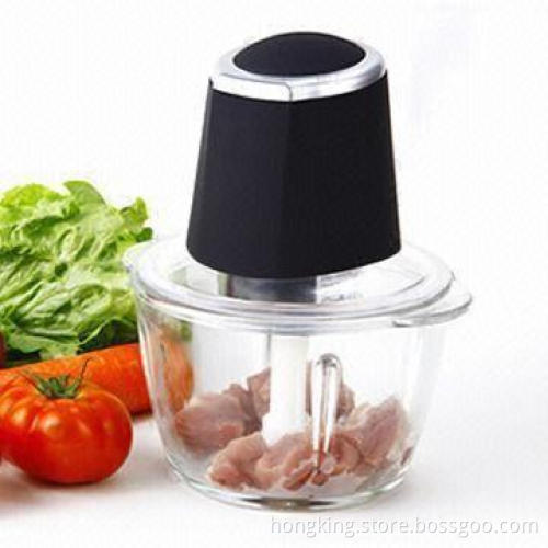 Food Chopper with Glass Bowl